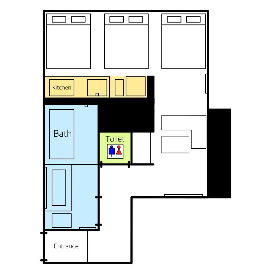 Aparthotel Grand Base Hakata Gofuku Fukuoka  Exterior foto